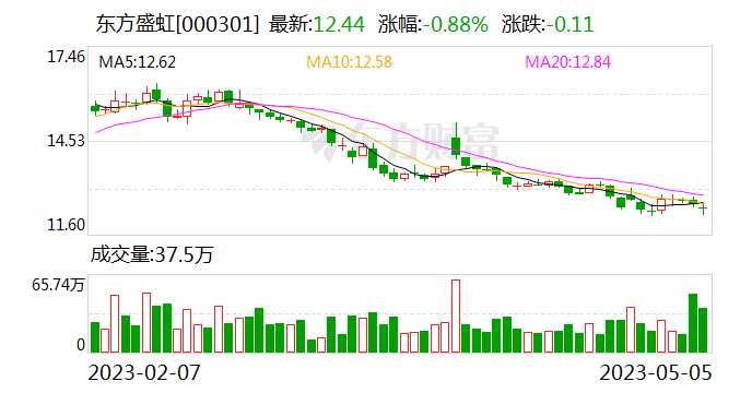 东方盛虹12月6日大宗交易成交221.89万元