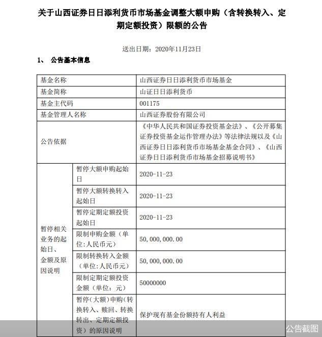 北证50基金规模上限调至15亿份,多只基金恢复大额申购